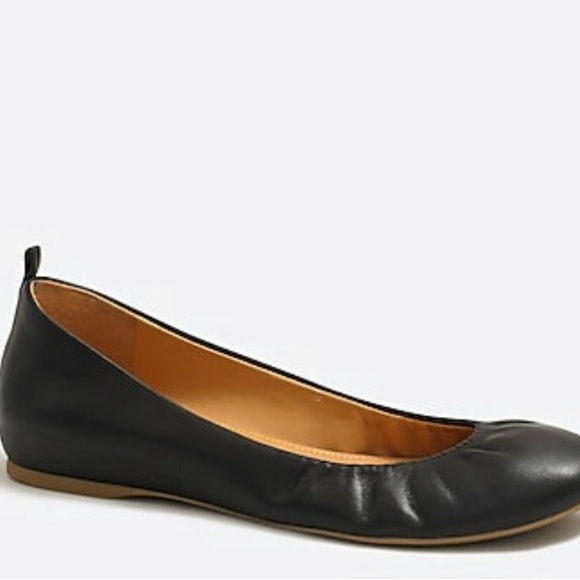 J. Crew Ballet Flats in Black